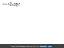 Tablet Screenshot of irenesuarez.com